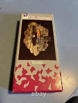 OL Kniven Brusletto Kristin Lillehammer 94 Fixed Blade Knife -Norway