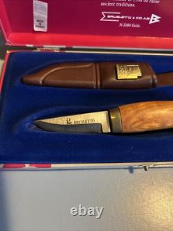 OL Kniven Brusletto Kristin Lillehammer 94 Fixed Blade Knife -Norway