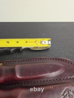OUTDOOR Edge KODI Skinner, Caper, Saw, Knife Set with Leather Sheath, Seki-Japan