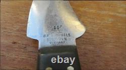 Old Antique HENCKELS Germany Marbles-type Fish Fisherman's Knife withSheath RARE