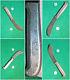 Old Curved Simitar Hunt Blade by Richtig Alum case Knife no Fold Sheath Moore Ek