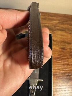 Old Vintage Case XX Boot Hunter Fixed Blade Fighting Hunting Knife withSheath Box