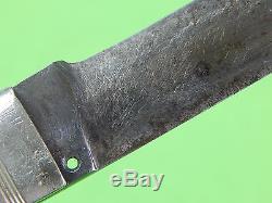 Old Vintage German Germany Large Hunting Folding Stag Knife