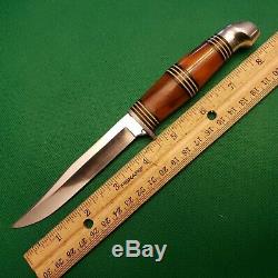 Old Vintage Robeson Shuredge Sportsmans Hunting Knife Knives Set W Sheath Lot NM