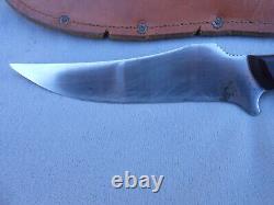 Old Vintage Schrade USA 150t Large Hunting Skinning Knife With Sheath