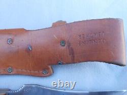 Old Vintage Schrade USA 150t Large Hunting Skinning Knife With Sheath