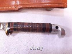 Old Vintage Western, L28, Hunting, Bird & Trout Small Skinning Knife, Sheath Z03