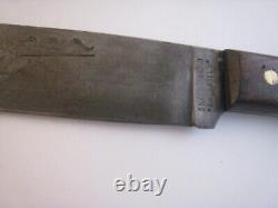 Old West Trading Post Knife & Sheath,' Snake Brand' Sheffield, Nice