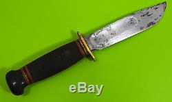 Older Marbles Gladstone MI 9 Hunting Knife with 5 Blade Very Nice Condition