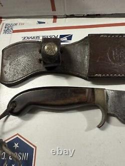 Olsen Knife Company Howard MI. U. S. A. Hunting Knife