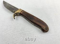 Olsen OK HC MI Fixed Blade Knife Vintage Wear Used