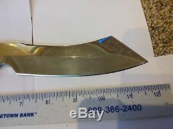 Original Barminski Knife Loveland CO USA Fixed Blade withSheath not used 12 inch