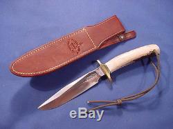 Original Randall Knife Model 1 6 Blade Polished Stag bayonet dagger spear