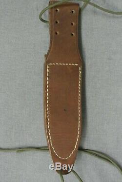 Original Vintage Randall Model 15 Airman Knife With Sheath and Stone in Case