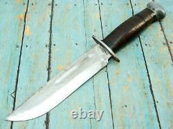 Original Ww2 Pal Rh36 Us Combat Fighting Bowie Knife & Scabbard Knives Tools