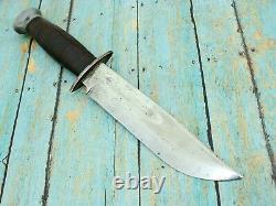 Original Ww2 Pal Rh36 Us Combat Fighting Bowie Knife & Scabbard Knives Tools