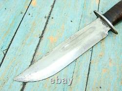 Original Ww2 Pal Rh36 Us Combat Fighting Bowie Knife & Scabbard Knives Tools