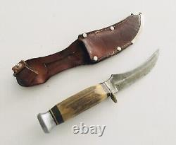 Othello Anton Wingen Jr. Fixed Blade Knife With Sheath (FB-1)