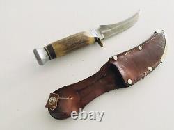 Othello Anton Wingen Jr. Fixed Blade Knife With Sheath (FB-1)