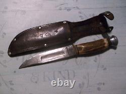 Othello Stag Fixed Blade Knife Germany