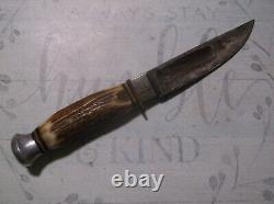 Othello Stag Fixed Blade Knife Germany