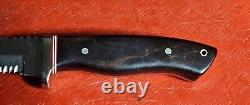 Oz Custom Made Hunting Knife Ironwood