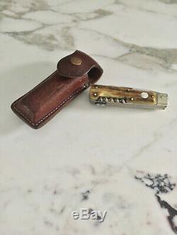 PUMA 959 Universal Hunting Knife Masterpiece Handmade bought at Lorenzi Milan