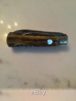 PUMA 959 Universal Hunting Knife Masterpiece Handmade bought at Lorenzi Milan