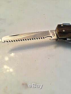 PUMA 959 Universal Hunting Knife Masterpiece Handmade bought at Lorenzi Milan