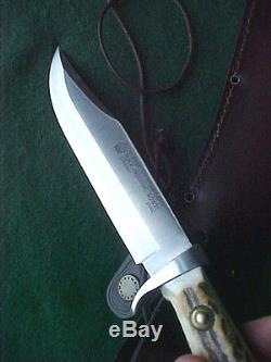 PUMA ORIGINAL BOWIE German Stag Hunting Knife 6.5 Blade Near Mint with Sheath