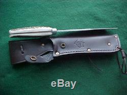PUMA ORIGINAL BOWIE German Stag Hunting Knife 6.5 Blade Near Mint with Sheath