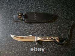 PUMA Skinner 6393 Handmade Fixed Blade Knife Germany Stag Handle Excellent