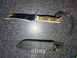 PUMA Skinner 6393 Handmade Fixed Blade Knife Germany Stag Handle Excellent