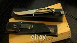 PUMA Skinner 6393 Handmade Fixed Blade Knife Germany Stag Handle Excellent
