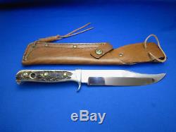 PUMA VTG BOWIE Hunting Knife 6396 PUMASTER STEEL 1981 Made In Germany USED COND