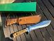 PUMA White Hunter Knife, with original box, papers and sheath. Really nice Stag