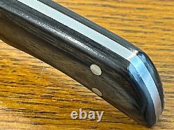 Parker Cut. Co. 5 5/8 Drop Point Hunting Knife withPakkawood Scales Japan