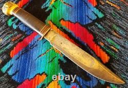 Pre WW1 Era 1911 Vintage MSA CO. Transition MARBLE'S 7 Ideal Bowie Knife Rare