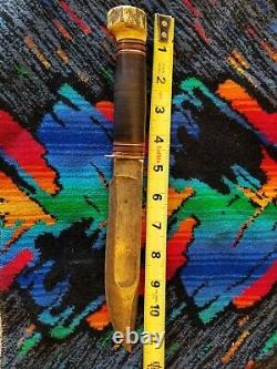 Pre WW1 Era 1911 Vintage MSA CO. Transition MARBLE'S 7 Ideal Bowie Knife Rare