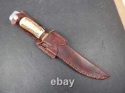 Pre-WW2 Solingen Wm. Willms SIBERIAN SKINNER Large HUNTING KNIFE