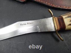 Pre-WW2 Solingen Wm. Willms SIBERIAN SKINNER Large HUNTING KNIFE