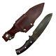 Pre-owned Knives By Hand Apache fixed blade knife 5160 leaf spring steel