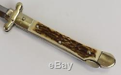 Puma 210563 Medici Stag German Made Lock Back Folding Knife