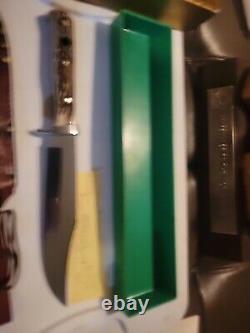 Puma 6396 Handmade PRE 1964 Pumaster Stag Handle Bowie Knife With Box SeeRead