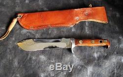 Puma 6399'White Hunter' 6 Hunting Knife withSheath, 1950's