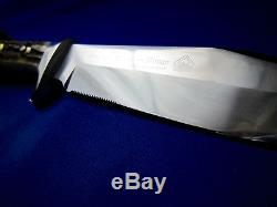 Puma BOWIE Hunting Knife 6396 GENUINE-PUMASTER-STEEL Made In Germany 1981 USED