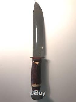 Puma Solingen 6320 8 Abercrombie & Fitch Hunting Knife Original Box