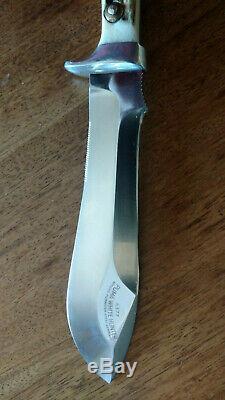 Puma White Hunter 6377 Genuine Pumaster Steel Germany Knife with Leather Sheath