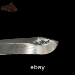 Puma White Hunter Knife 6377 West Germany Made Stag Handles Vintage