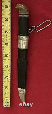 Puukko Antique Finnish Hunting Knife Original Sheath